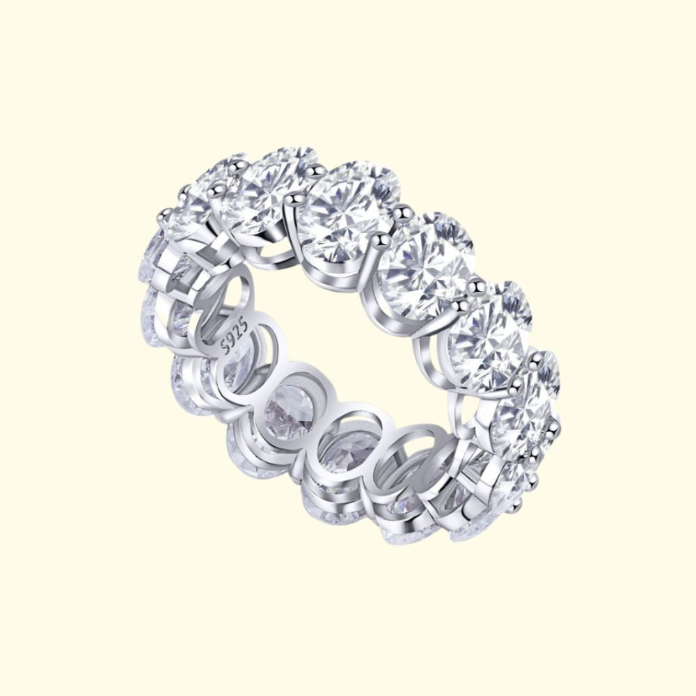 Photo of silver jewelry ring