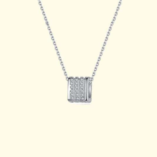 Photo of silver jewelry necklace