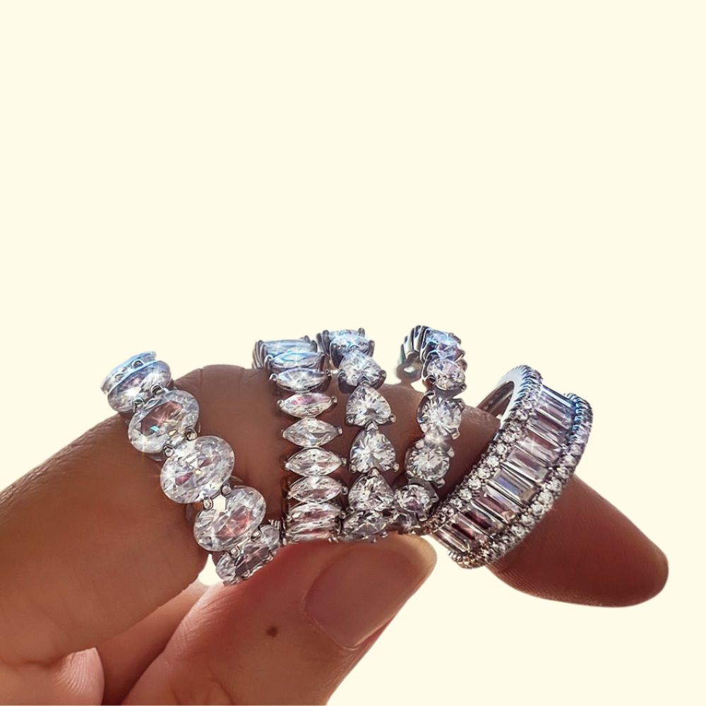 Image of jewelry rings