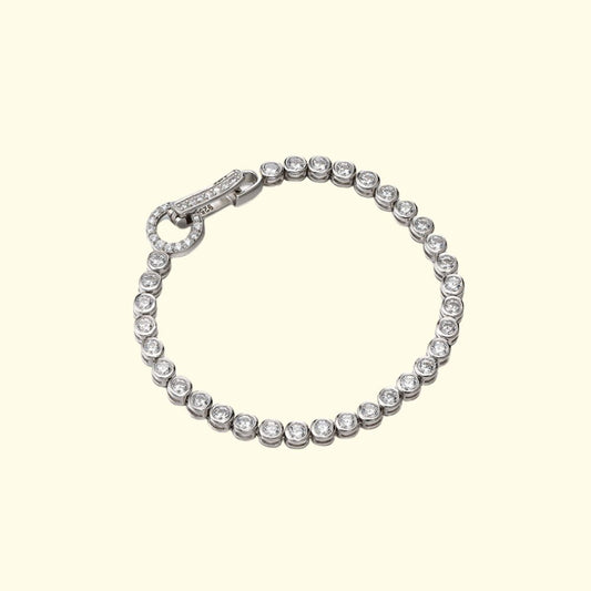 Image of silver jewelry bracelet