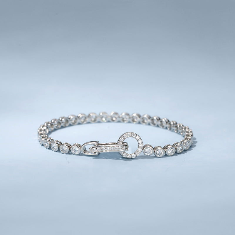 Image of silver jewelry bracelet